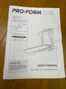 lot 241 image: Pro-Form Treadmill