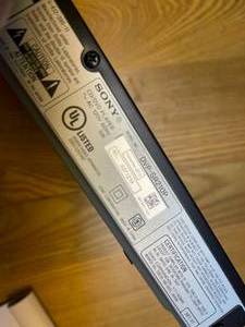 lot 245 image: Sony DVD Player
