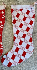 lot 151 image: Amazing Woven Ribbon Stockings