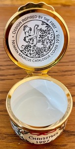 lot 155 image: Halcyon Days Enamel for Neiman Marcus Trinket Box