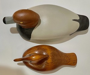lot 189 image: Wonderful Wooden Duck Figurines