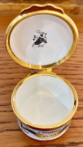 lot 360 image: Halcyon Days Enamel for Neiman Marcus Trinket Box