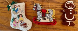 lot 363 image: Charming Christmas Ornaments