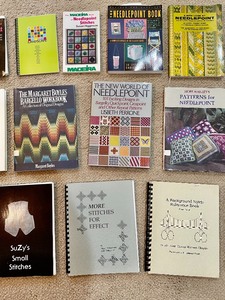 lot 536 image: Nifty Needlepoint Books