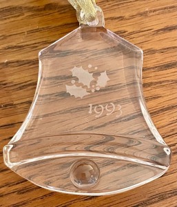 lot 490 image: 1993 Orrefors Ornament