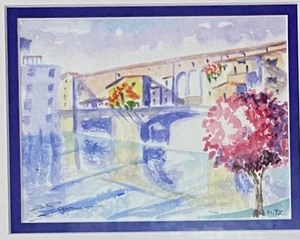 lot 501 image: 2 Framed Art Pieces