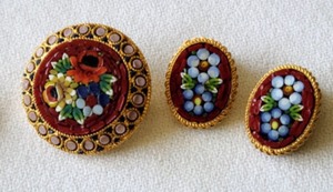 lot 286 image: Vintage Mosaic Jewelry