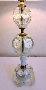 lot 307 image: Art Glass Table Lamp