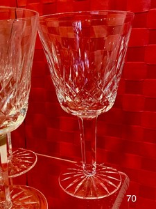 lot 70A image: Waterford Stemware