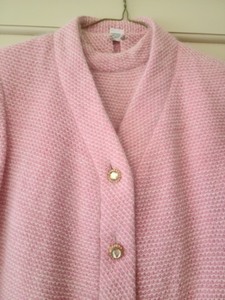 lot 336 image: Vintage Roy Bjorkmam Pink Pantsuit