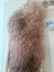 lot 339 image: Italian Wool Coat with Fur Collar