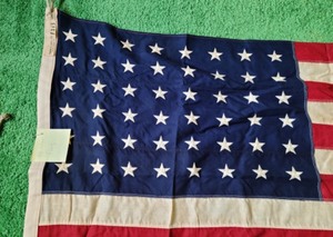 lot 476 image: 48 Star Flag and New Outdoor Flag