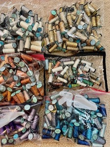 lot 538 image: Needlepoint Thread Spools