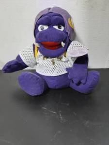 lot 35 image: MN Vikings Collectible Dino-Vikadontis Rex-Mascot Of Vikings Childrens Fund