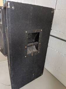 lot 158 image: Set of (2) Yamaha Speakers 28 x 19 x 14