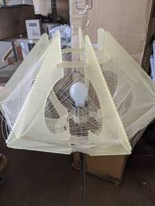lot 159 image: Geometric Floor Lamp - Super Cool
