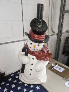 lot 168 image: Snowman, US Flag, Collectible Coke Bottles & More
