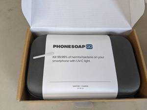 lot 169 image: Three PhoneSoap Go Portable UV-C Sanitizers