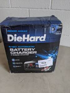 lot 143 image: DieHard 80-Amp Automatic Battery Charger and Engine Starter
