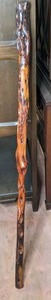 lot 38 image: Knotted Wood Walking Stick 52 Lot 34