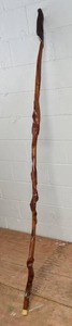 lot 39 image: Knotted Wood Walking Stick 82 Lot 44