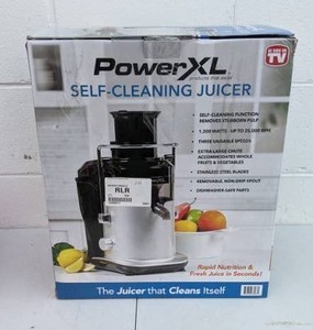 lot 9 image: PowerXL 6-Oz. 1200-Watt Self-Cleaning Juicer
