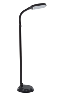 lot 133 image: Lavish Home 5 Feet Sunlight Floor Lamp With Adjustable Gooseneck