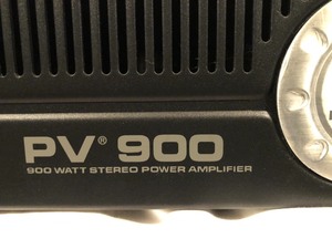 lot 11 image: Peavey PV900 Stereo power Amplifier