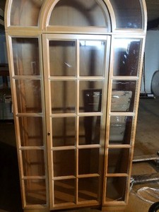 lot 5 image: Gambrell House lighted Hutch