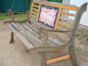 Coca Cola Bench