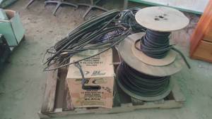 Pallet of coaxil cable