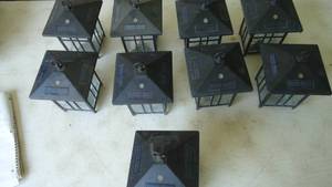 Black Solar Lanterns