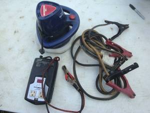 Chamberlain buffer750 shoemaker power inverter and jumper cables