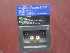 Digital audio speakers