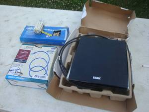 Antenna, LED rope lights, 10 pk ivory switches - 15 amp, Legrand 20 amp gfi