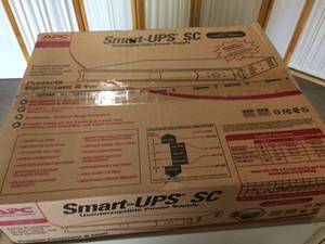 MSRP $300 NEW Smart-UPSSC450VA120V&nbspAPC Smart-UPS SC 450VA 120V&nbspProfessional Grade Uninterruptible Power Supply Prevent Blackouts Brownouts Sags &amp Surges From Reaching Your Valuable Equipment