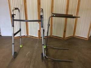 Invacare I Class Adult Paddle Walker and Abco Mayo Stand - Both Great Condition