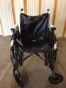 MSRP $400 McKesson Silver Sport II Wheelchair - Appears New