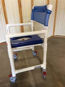 IPU Standard Line Open Front Shower Chair Commode
