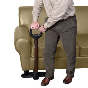 MSRP $160 CouchCane By Stander - Height adjustable cane grip for fall protection, Adjustable base placed under legs of most couches &amp chairs - Great Condtion
