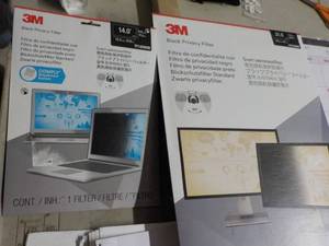 3M Black Privacy Filters and Calend...