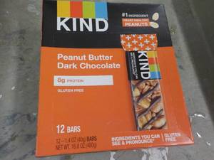 Box of 12 Kind Peanut Butter Dark C...
