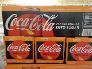 4 - 12 packs Coca Cola Orange Vanil...