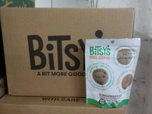 3 Cases Bitsys Gingerbread Cookies...