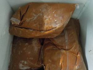 3 - 5 lb. bags Frozen Taco Sauce wi...
