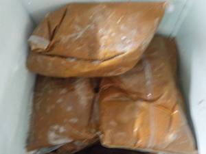 3 - 5 lb. bags Frozen Taco Sauce wi...