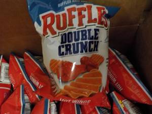 2 cases Double Crunch Hot Wings Ruf...