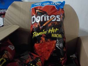 Case of 4 Bags Doritos Flamin Hot N...