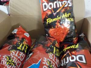 Case of 4 Bags Doritos Flamin Hot N...