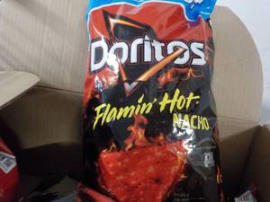 Case of 4 Bags Doritos Flamin Hot N...